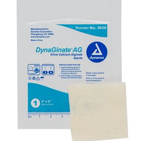Dynarex DynaGinate AG Silver Calcium Alginate Dressing