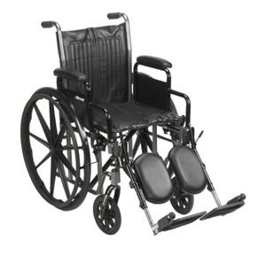 McKesson Standard Wheelchair With Detachable Padded Desk Arms