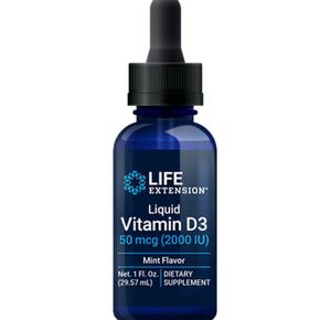 Life Extension Liquid Vitamin D3 - Mint Flavor
