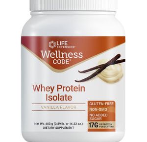 Life Extension Wellness Code Whey Protein Isolate (Vanilla)