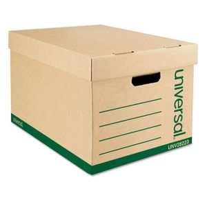 Universal Recycled Medium-Duty Record Storage Box