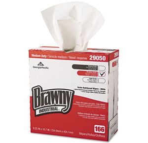 Georgia Pacific Professional Brawny Industrial Medium Duty Scrim Reinforced Wipers