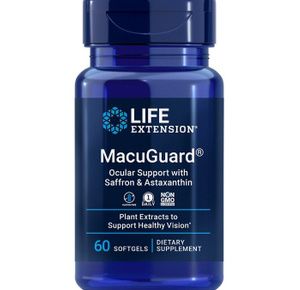Life Extension MacuGuard Ocular Support with Saffron & Astaxanthin Softgels