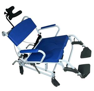 Healthline Ezee Life Bariatric Aluminum Tilt Shower and Commode Chair