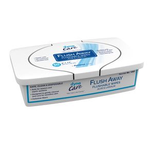 Dynarex DynaCare Flush Away Flushable Wipes