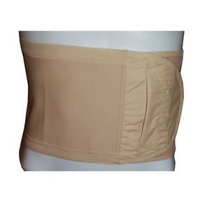 Safe N Simple Security Hernia/Ostomy Support Belt 6 Inch Without Pouch Opening