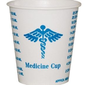 Solo Cup Solo Graduated Medicine Cup