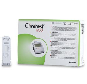 Siemens Clinitest hCG Pregnancy Fertility Rapid Test Kit