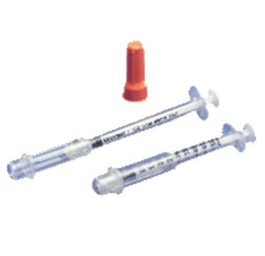 Kendall Monoject  Insulin Safety Syringe With Needle
