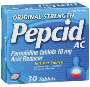 Johnson & Johnson Pepcid Antacid Tablets