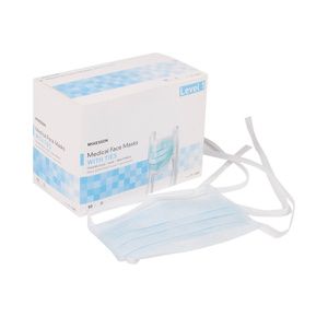 McKesson Pleated Ties Surgical Mask
