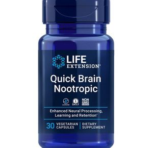 Life Extension Quick Brain Nootropic Capsules