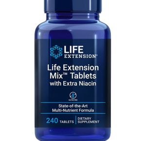 Life Extension Mix Tablets with Extra Niacin Tablets