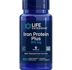 Life Extension Iron Protein Plus Capsules
