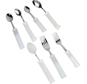 Lightweight Soft Foam Handle Utensils Set