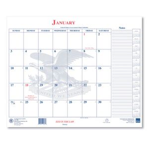 Unicor Calendar Blotter