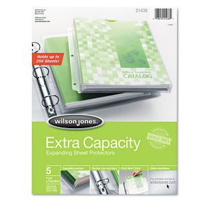 Wilson Jones Extra Capacity Sheet Protectors