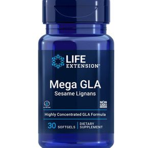 Life Extension Mega GLA Sesame Lignans Softgels