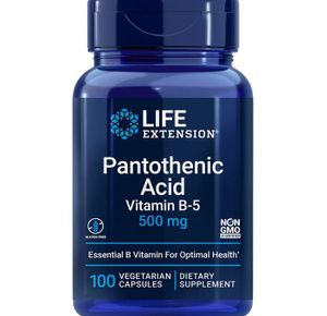 Life Extension Pantothenic Acid Capsules