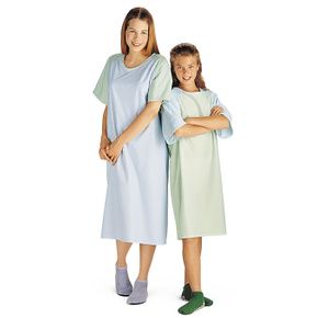 Medline Comfort-Knit Adolescent Patient Gowns