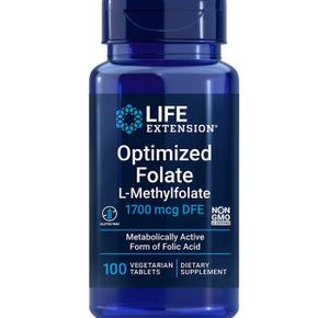 Life Extension Optimized Folate Tablets