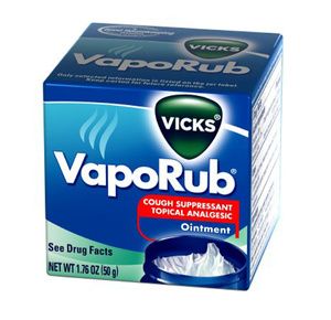 Vicks VapoRub Chest Rub