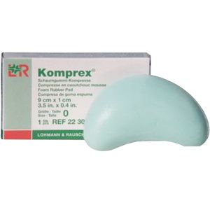 Komprex Kidney Shape Foam Rubber Pad