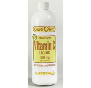 McKesson Geri Care Ascorbic Acid Vitamin C Supplement Liquid
