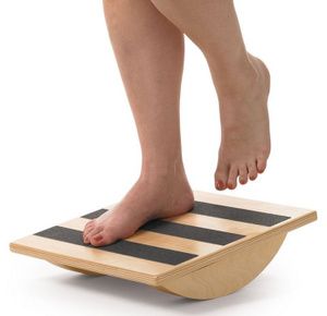 OPTP Wooden Uniplane Rocker Board