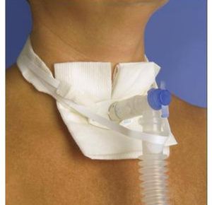 Pepper Medical One Piece Adult Trach Tie with Ventilator Anti disconnect Device