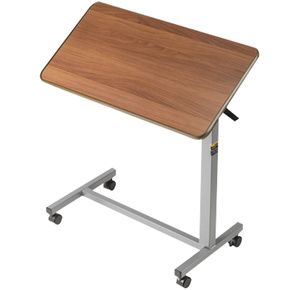 Medline Tilt Top H-Base Overbed Table