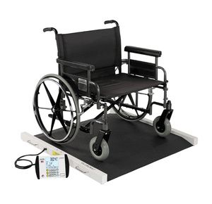 Detecto 6495 Digital Stationary Wheelchair Scale 800lb/360kg Capacity