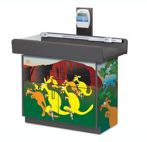 Clinton Imagination Series Kangaroo Country Pediatric Scale Table