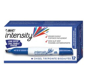 BIC Intensity Low Odor Chisel Tip Dry Erase Marker