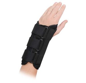 Grasping Cuff with Wrist Support, Dycem-Lined Cuff Wrap