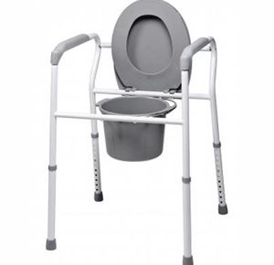 Lumex Platinum Collection 3-in-1 Steel Commode