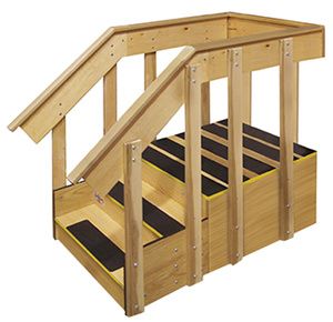 Hausmann ADA Straight Staircase