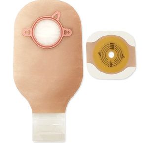 Hollister New Image Two-Piece Flat Cut-to-Fit Sterile Drainable Pouch Kit With Tape