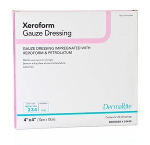 Dermarite Xeroform Gauze Wound Dressing