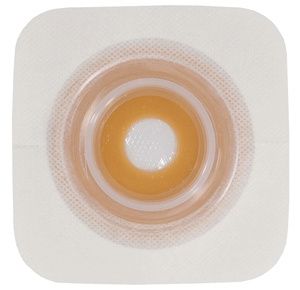 ConvaTec SUR-FIT Natura Two-Piece Standard White Stomahesive Skin Barrier With Mold-To-Fit Opening