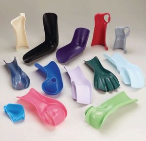 Rolyan Aquaplast-T Watercolors Metallic Blue Splinting Sheet