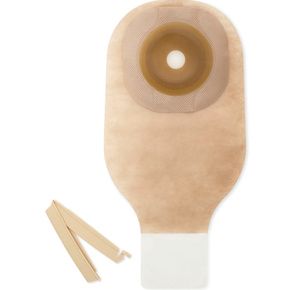 Hollister Premier One-Piece Extended Wear Flat Cut-to-fit Transparent 12 Inches Drainable Pouch