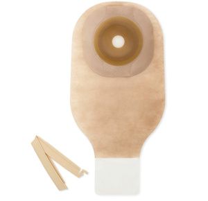 Hollister Premier One-Piece Extended Wear Flat Cut-to-fit Transparent 9 Inches Mini-Drainable Pouch