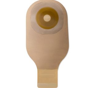 Hollister Premier One-Piece Extended Wear Flat Pre-cut Transparent 12 Inches Drainable Pouch