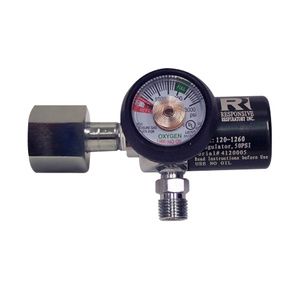 Responsive Respiratory EMS Oxygen Regulator - Preset 50 PSI