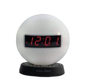 Sonic Glow Nightlight Alarm Clock