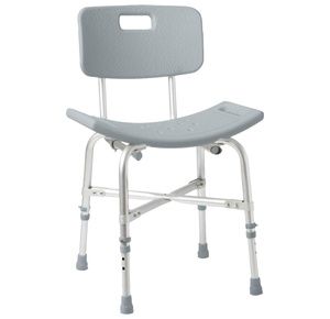 Medline Knockdown Shower Chair with Back