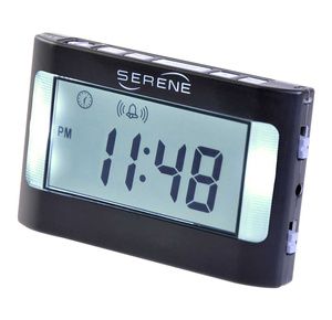 Serene Innovations Model VA3 Vibrating Travel Alarm Clock