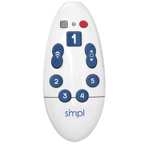 SMPL Large Button TV Remote Control