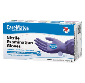 Shepard CareMates Nitrile Powder Free Examination Gloves